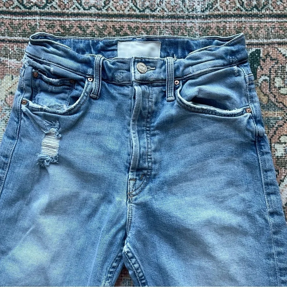 Mother Superior The Tomcat The Confession Distressed High Rise Jeans - Picture 4 of 10